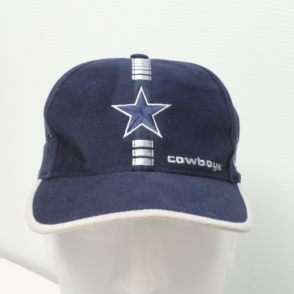 Logo Athletic Dallas Cowboys Hat Mens OSFA Navy Blue NFL Pro Line Vintage Cap